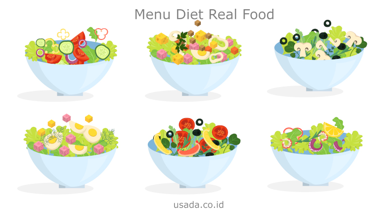 menu diet real food